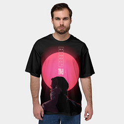 Футболка оверсайз мужская Blade Runner: Acid sun, цвет: 3D-принт — фото 2