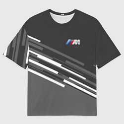 Футболка оверсайз мужская BMW: Sport Line, цвет: 3D-принт
