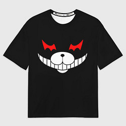 Футболка оверсайз мужская Monokuma Black, цвет: 3D-принт