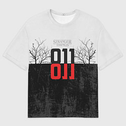 Футболка оверсайз мужская Stranger Things 011, цвет: 3D-принт