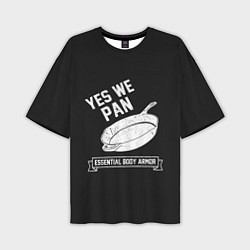 Футболка оверсайз мужская Yes We Pan, цвет: 3D-принт