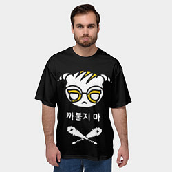 Футболка оверсайз мужская Rainbow Six Siege: Dokkaebi, цвет: 3D-принт — фото 2