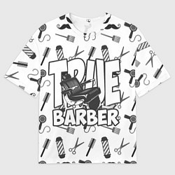 Мужская футболка оверсайз True Barber