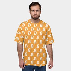 Футболка оверсайз мужская BTC Pattern, цвет: 3D-принт — фото 2