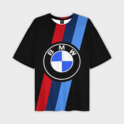 Футболка оверсайз мужская BMW 2021 M SPORT БМВ М СПОРТ, цвет: 3D-принт