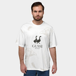 Футболка оверсайз мужская GUSSI Ga-Ga-Ga, цвет: 3D-принт — фото 2