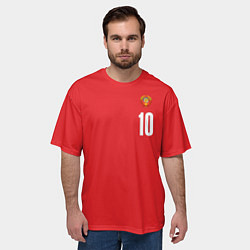 Футболка оверсайз мужская Сборная СССР по баскетболу, цвет: 3D-принт — фото 2