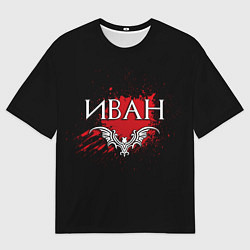 Футболка оверсайз мужская Готический Иван, цвет: 3D-принт