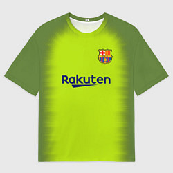 Мужская футболка оверсайз FC Barcelona: Home 18/19