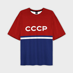 Мужская футболка оверсайз СССР: Спортсмен