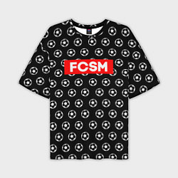 Мужская футболка оверсайз FCSM Supreme