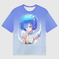 Футболка оверсайз мужская Рем, цвет: 3D-принт