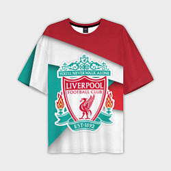 Мужская футболка оверсайз FC Liverpool