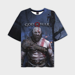 Футболка оверсайз мужская God of War: Kratos, цвет: 3D-принт