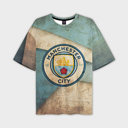 Мужская футболка оверсайз FC Man City: Old Style