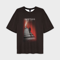 Мужская футболка оверсайз Twin Peaks: Firewalk with me