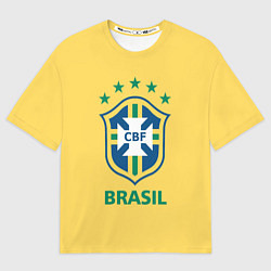Мужская футболка оверсайз Brazil Team