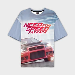Мужская футболка оверсайз Need for Speed: Payback