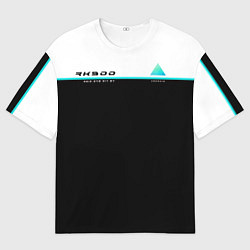 Футболка оверсайз мужская Detroit: RK900, цвет: 3D-принт