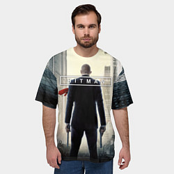 Футболка оверсайз мужская Hitman: Retribution, цвет: 3D-принт — фото 2