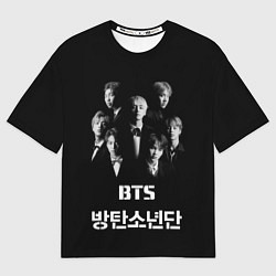 Футболка оверсайз мужская BTS Group, цвет: 3D-принт