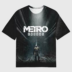 Футболка оверсайз мужская Metro Exodus, цвет: 3D-принт
