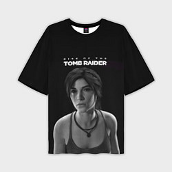 Футболка оверсайз мужская Rise if The Tomb Raider, цвет: 3D-принт