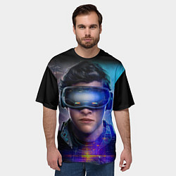 Футболка оверсайз мужская Ready Player One, цвет: 3D-принт — фото 2