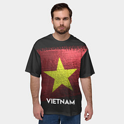 Футболка оверсайз мужская Vietnam Style, цвет: 3D-принт — фото 2
