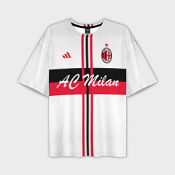 Мужская футболка оверсайз AC Milan: White Form