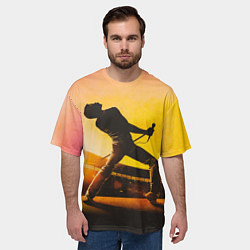 Футболка оверсайз мужская Bohemian Rhapsody, цвет: 3D-принт — фото 2