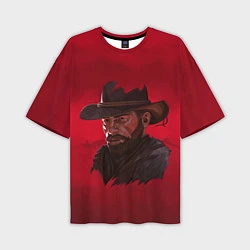 Мужская футболка оверсайз Red Dead Redemption