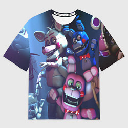 Футболка оверсайз мужская Five Nights at Freddys, цвет: 3D-принт