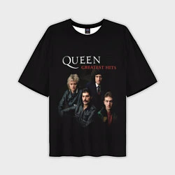 Мужская футболка оверсайз Queen: Greatests Hits