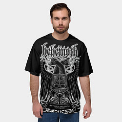 Футболка оверсайз мужская Behemoth: Abyssus Abyssum Invocat, цвет: 3D-принт — фото 2