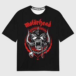 Футболка оверсайз мужская Motorhead Demons, цвет: 3D-принт