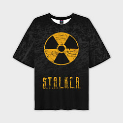 Мужская футболка оверсайз STALKER: Radioactive