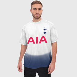 Футболка оверсайз мужская FC Tottenham: Son Home 18-19, цвет: 3D-принт — фото 2