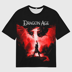 Мужская футболка оверсайз Dragon Age