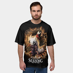 Футболка оверсайз мужская Hollow Knight: Silksong, цвет: 3D-принт — фото 2