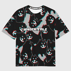Футболка оверсайз мужская Undertale, цвет: 3D-принт