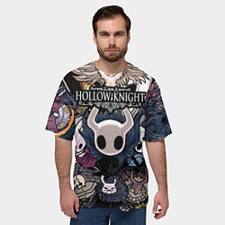 Футболка оверсайз мужская Hollow Knight, цвет: 3D-принт — фото 2