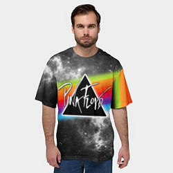 Футболка оверсайз мужская PINK FLOYD, цвет: 3D-принт — фото 2
