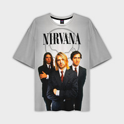 Мужская футболка оверсайз Nirvana