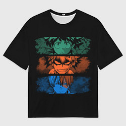 Футболка оверсайз мужская Моя геройская академия, цвет: 3D-принт