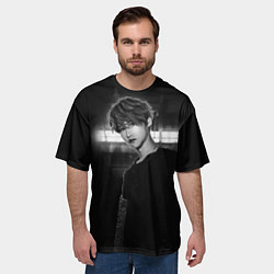 Футболка оверсайз мужская Stray Kids, цвет: 3D-принт — фото 2