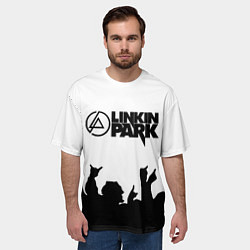 Футболка оверсайз мужская LINKIN PARK, цвет: 3D-принт — фото 2