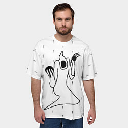 Футболка оверсайз мужская KIZARU - Karmageddon, цвет: 3D-принт — фото 2