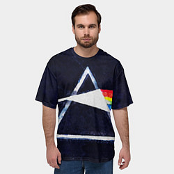 Футболка оверсайз мужская PINK FLOYD, цвет: 3D-принт — фото 2