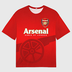 Футболка оверсайз мужская Arsenal, цвет: 3D-принт
